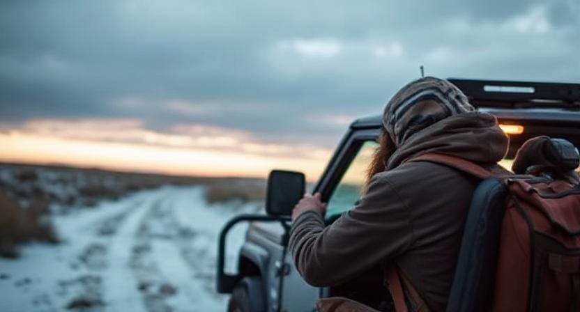 Survivalist Making the Vehicle Less Appealing