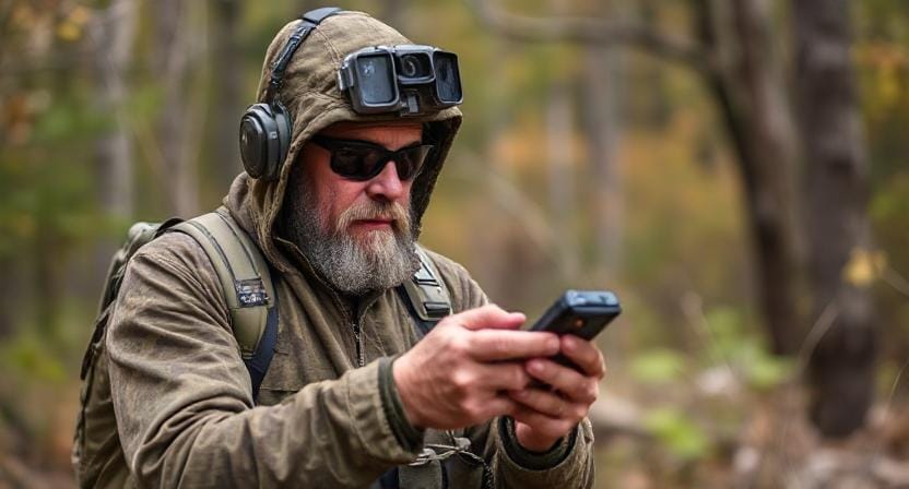 Survivalist Using Alarms and Tracking Devices