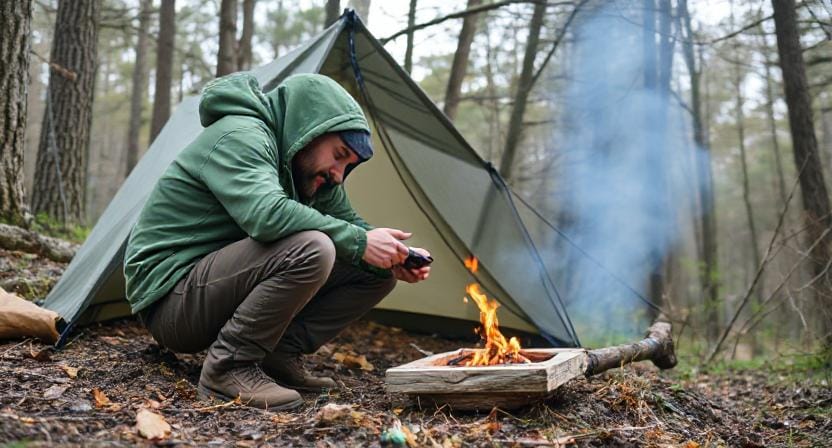 Survivalist Setting Up Rules for Communication
