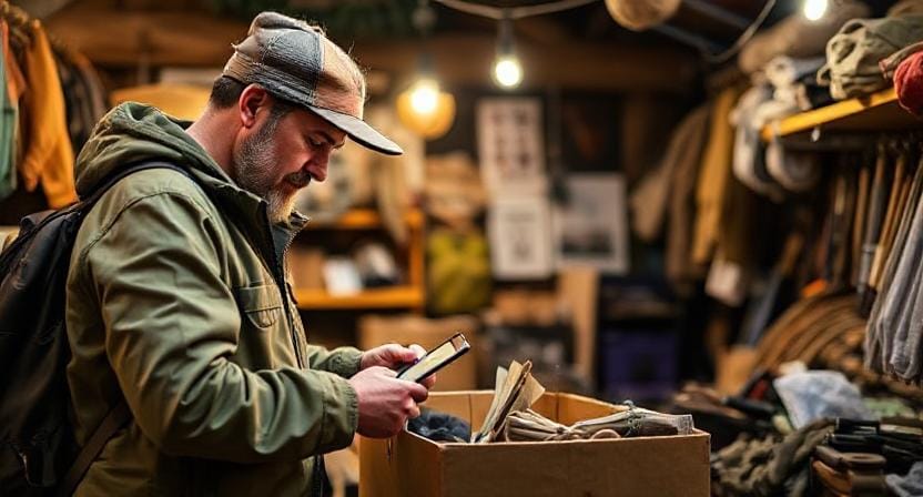Survivalist Shopping for Tools for Communication