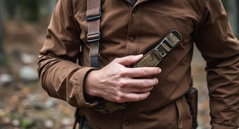 Survivalist with a Survival Sling