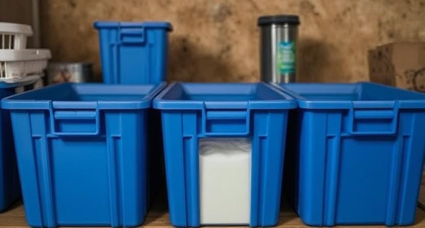 Survivalist Picking the Right Storage Boxes for Powdered Milk