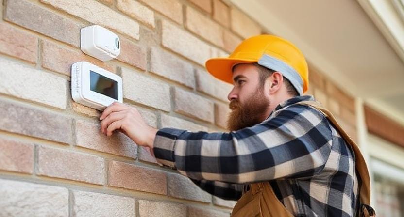 Survivalist Installing Alarm Systems