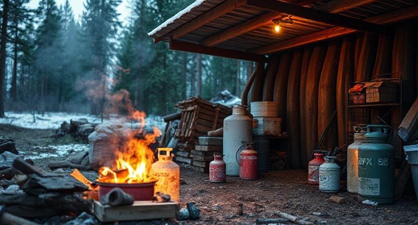 Survivalist Stockpiling Gas