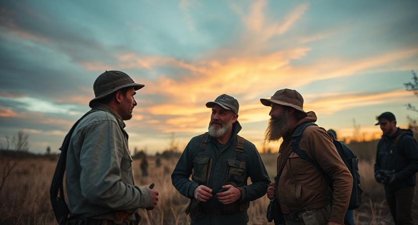 Survivalist Making Connections With Other Survivors
