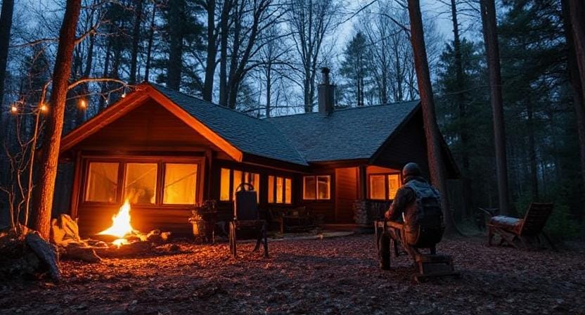 Survivalist Designating Safe Zones in and Around the Home