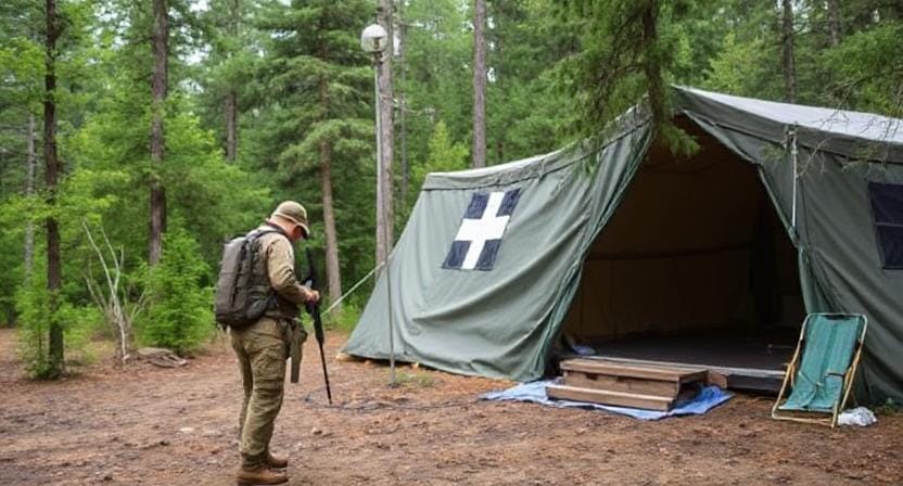 Survivalist Picking the Right Place for a Field Hospital