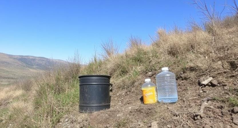 Survivalist Keeping the Water Supplies Safe