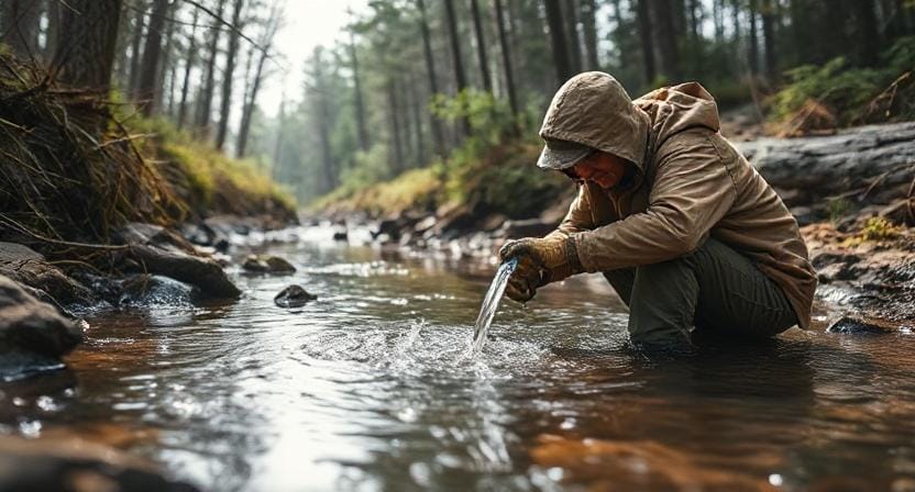 Survivalist Understanding Water Contamination