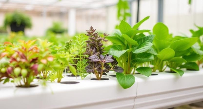 Survivalist Choosing Plants for the Hydroponic Garden
