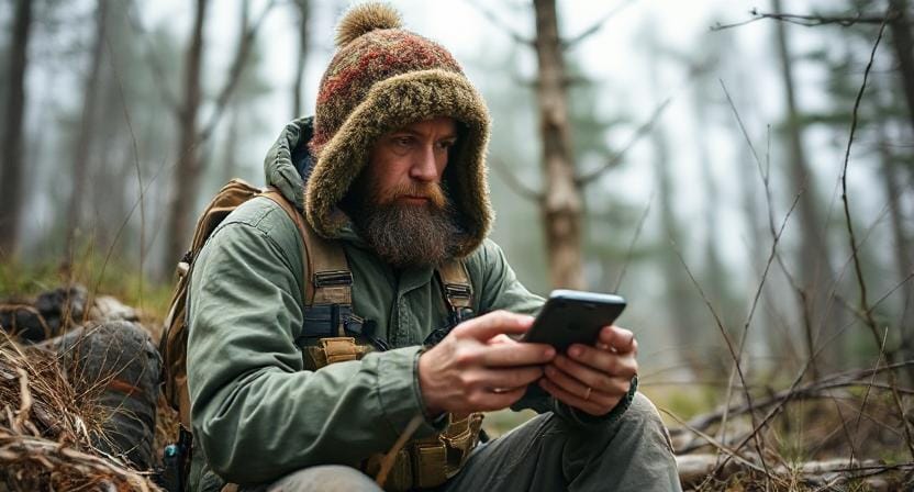Survivalist Using Communication Technology Wisely
