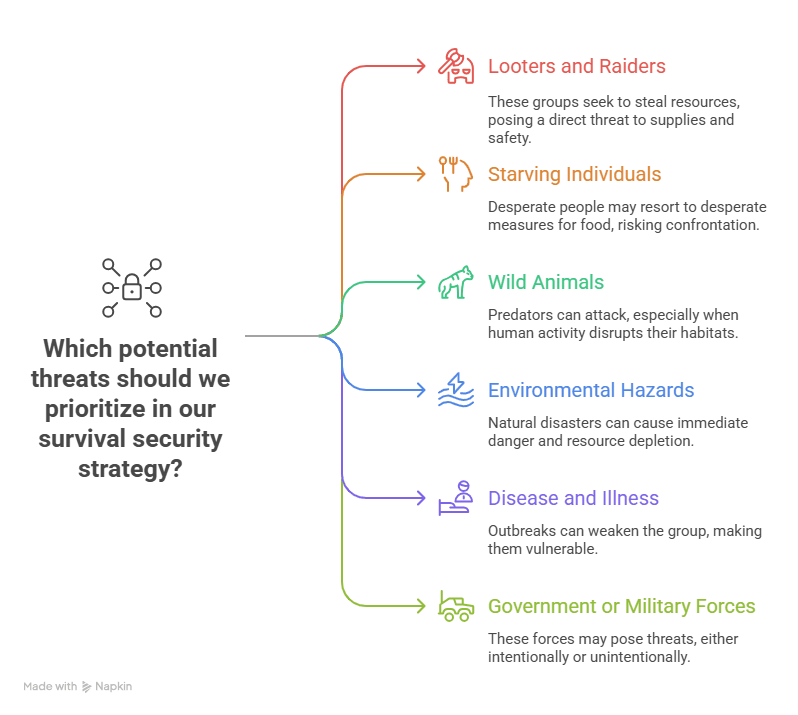 Visual Outline of Potential Security Threats