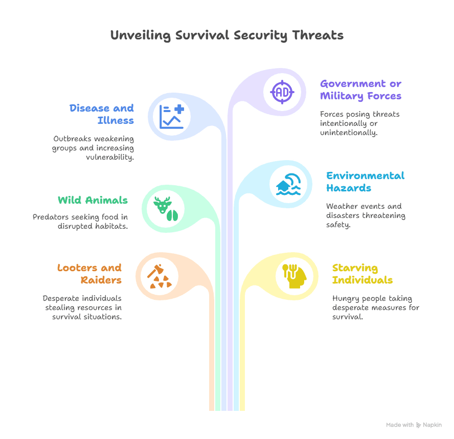 Infographic on Understanding Survival Security Threats