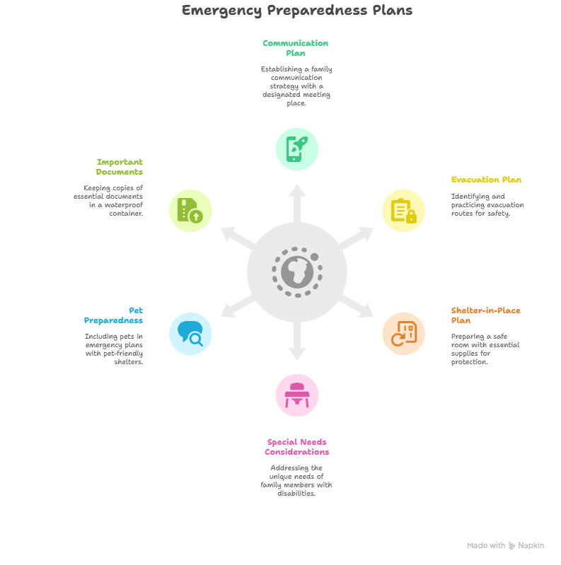 Flowchart of Emergency Preparedness Plans